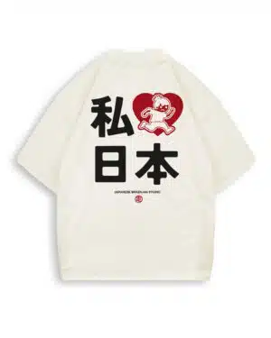Camiseta Heavy Oversized I Love Japan - M